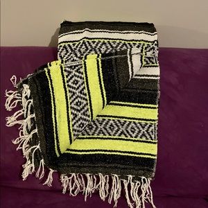 Baja Mexican Serape Blanket Beach/Yoga/Fetival